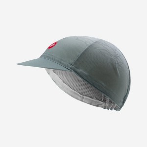 Casquette Castelli CLIMBER'S 2 Femme Grise | KNWHA-1369