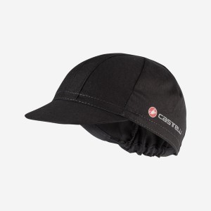 Casquette Castelli ENDURANCE Homme Noir | FBHRA-5418