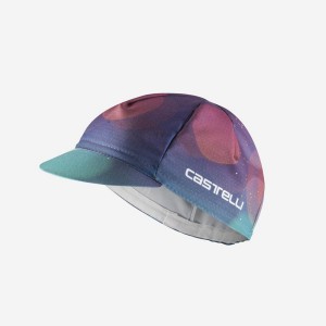 Casquette Castelli R-A/D Homme Multicolore Violette | YZGKT-6450