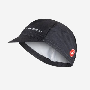 Casquette Castelli VELOCISSIMA Femme Noir | WNSMZ-0542