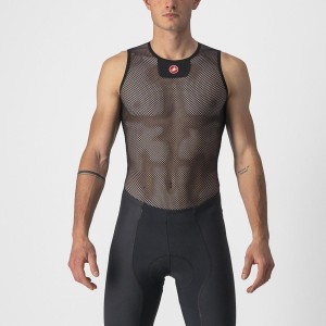 Couche De Base Castelli CORE MESH 3 SLEEVELESS Homme Noir | AEWNQ-8036