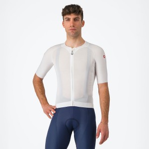 Maillot Castelli AERO RACE 7.0 Homme Blanche | VGXKZ-5981