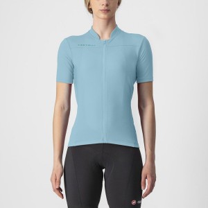 Maillot Castelli ANIMA 3 Femme Bleu | QRYEW-7250