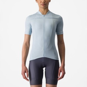 Maillot Castelli ANIMA 4 Femme Bleu | QSOWK-8401