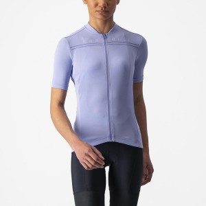 Maillot Castelli ANIMA 4 Femme Violette Blanche | GAPTO-7851