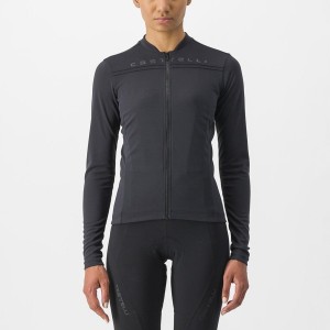 Maillot Castelli ANIMA 4 LONG SLEEVE Femme Noir | BQUDV-4360