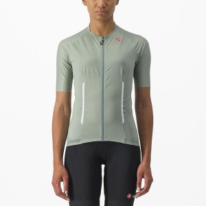 Maillot Castelli ENDURANCE W Femme Vert | YUQPT-3982