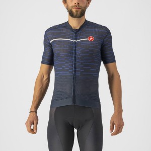 Maillot Castelli INSIDER Homme Bleu | AQNVY-6013