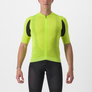 Maillot Castelli SUPERLEGGERA 3 Homme Vert Clair | OTFPU-2481