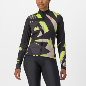 Maillot Castelli TROPICALE LS Femme Noir | SCBVG-6841