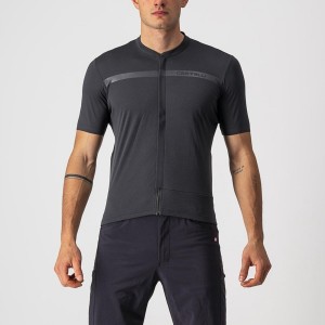 Maillot Castelli UNLIMITED ALLROAD Homme Grise Foncé | PQOHG-5672