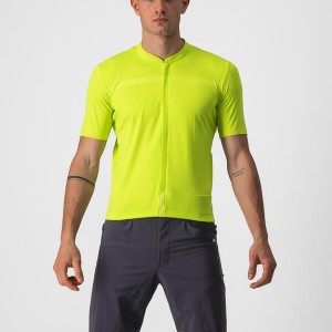 Maillot Castelli UNLIMITED ALLROAD Homme Vert Clair | PRNLV-5621