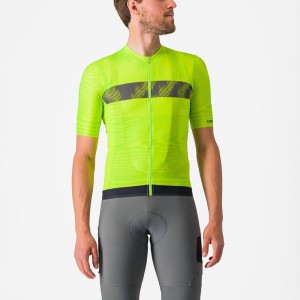 Maillot Castelli UNLIMITED ENDURANCE Homme Vert Clair Grise Foncé | BCNUD-4067