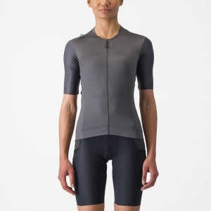 Maillot Castelli UNLIMITED PRO W Femme Grise Foncé | FVTBH-1690