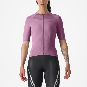 Maillot Castelli VELOCISSIMA 2 Femme Violette Foncé Noir | OMRTY-7462