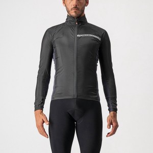 Protection Castelli SQUADRA STRETCH Homme Noir Grise Foncé | OUFAS-9230