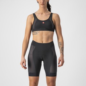 Short Castelli INSIDER W Femme Noir | RQXFN-9457