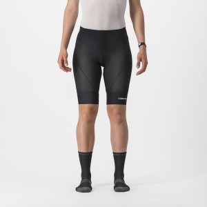 Short Castelli TRAIL W LINER Femme Noir | NKOUI-0964