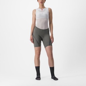 Short Castelli VELOCISSIMA 3 Femme Grise Grise Foncé | BDKGR-0512