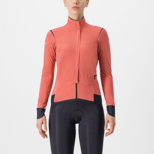 Vestes Castelli ALPHA FLIGHT ROS W Femme Rouge Noir Noir | JAKDB-3974