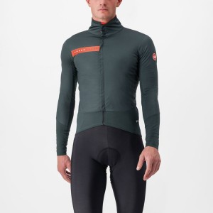 Vestes Castelli BETA RoS Homme Vert Rouge Orange | DQJRC-9586