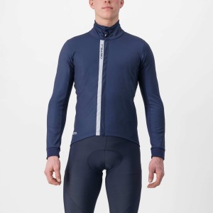 Vestes Castelli ENTRATA Homme Bleu Argent | PXTNM-3058