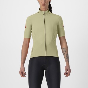 Vestes Castelli PERFETTO RoS 2W WIND Femme Vert | WFTEC-3867