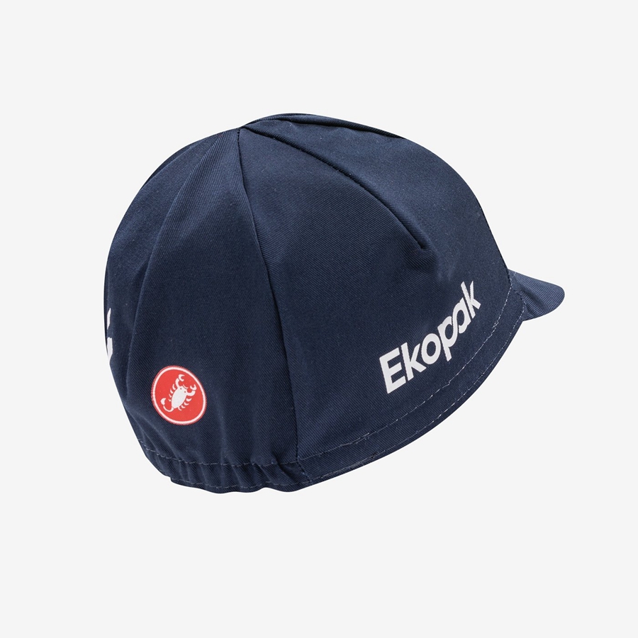 Casquette Castelli CYCLING Homme Bleu | SDGNM-7921