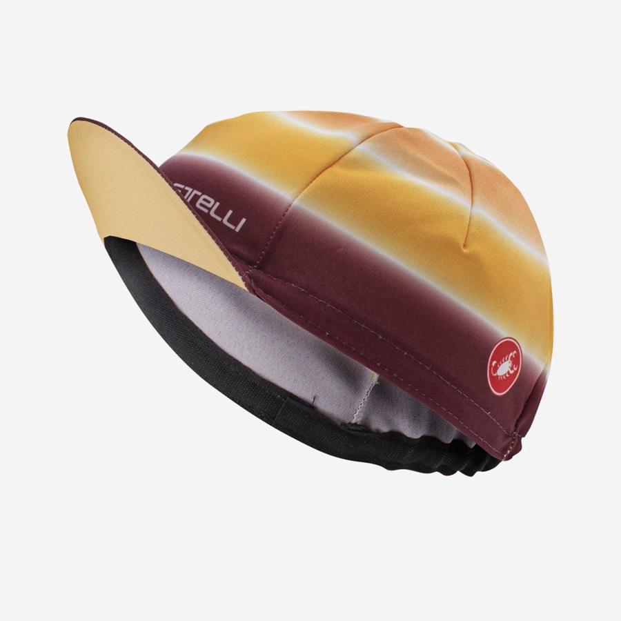 Casquette Castelli DOLCE Femme Marron Bordeaux | RGKNU-7964