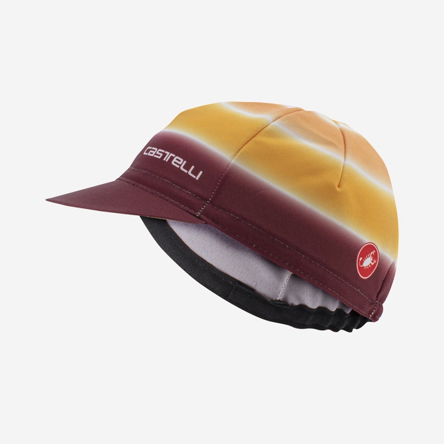 Casquette Castelli DOLCE Femme Marron Bordeaux | RGKNU-7964