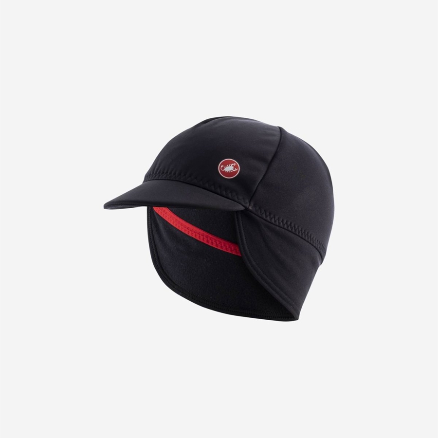 Casquette Castelli ESTREMO WS Homme Noir | AIOXC-0263