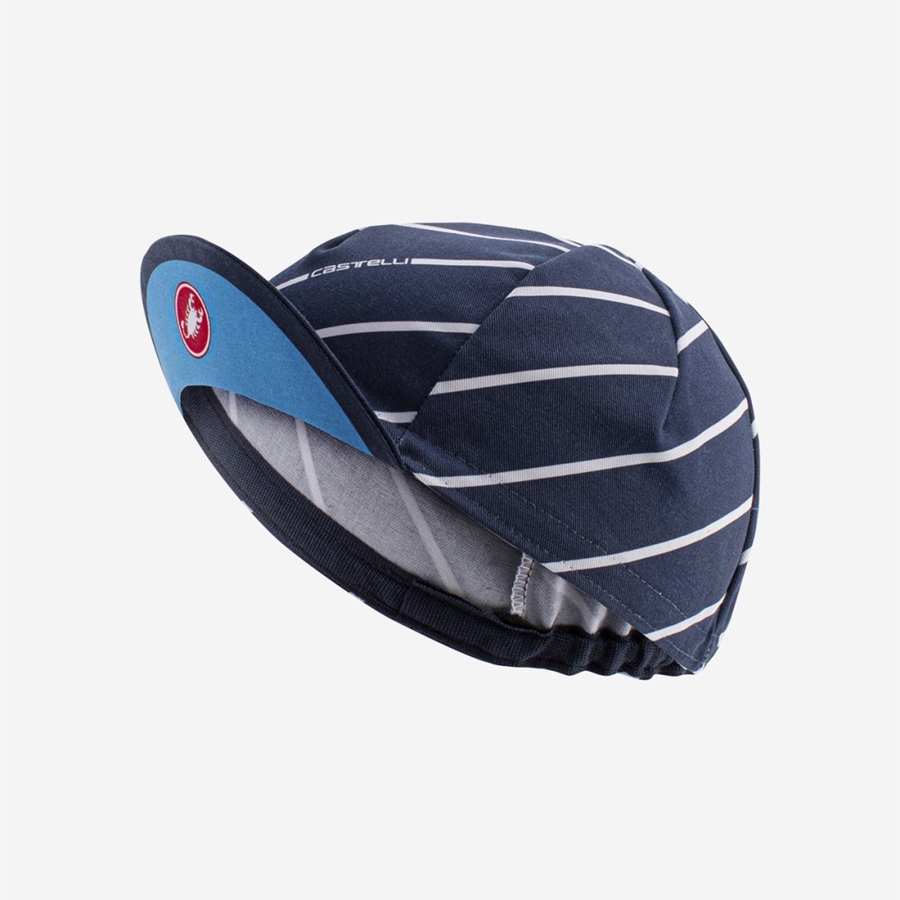 Casquette Castelli SPEED STRADA Homme Bleu | WMSRL-4651