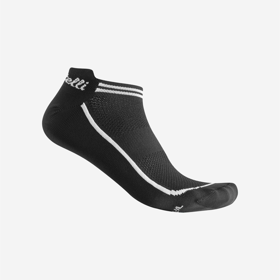 Chaussette Castelli INVISIBILE Femme Noir | LEFGI-5178