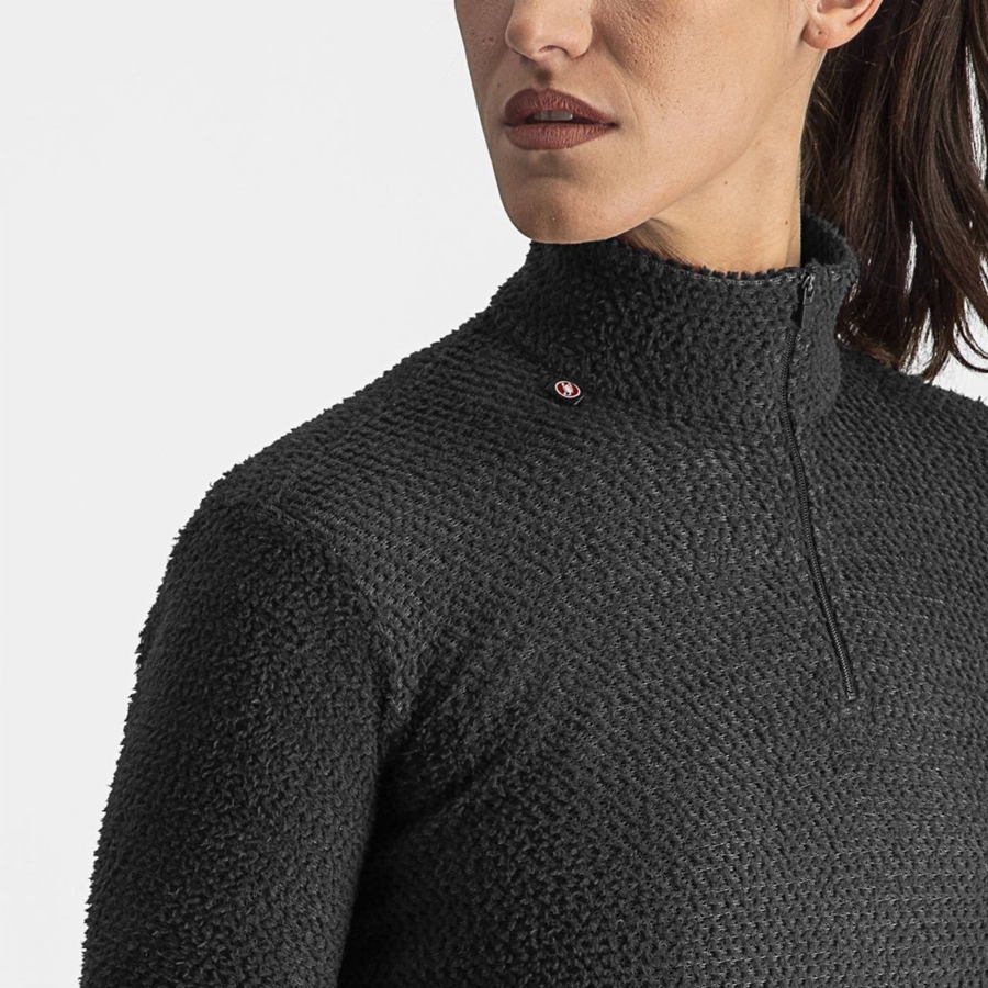 Couche De Base Castelli COLD DAYS W 2nd LAYER Femme Noir | GPCQM-2546