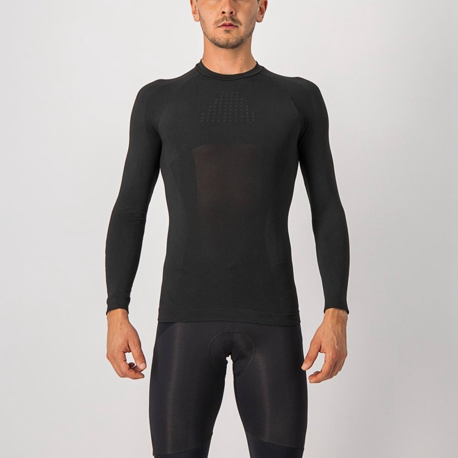 Couche De Base Castelli CORE SEAMLESS Homme Noir | YWGSP-3041