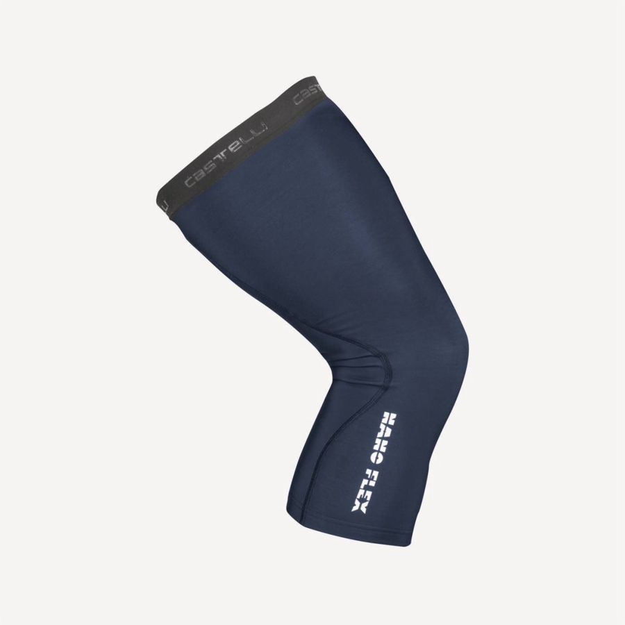 Jambière Castelli NANO FLEX 3G KNEEWARMER Femme Bleu | LHSIE-5614