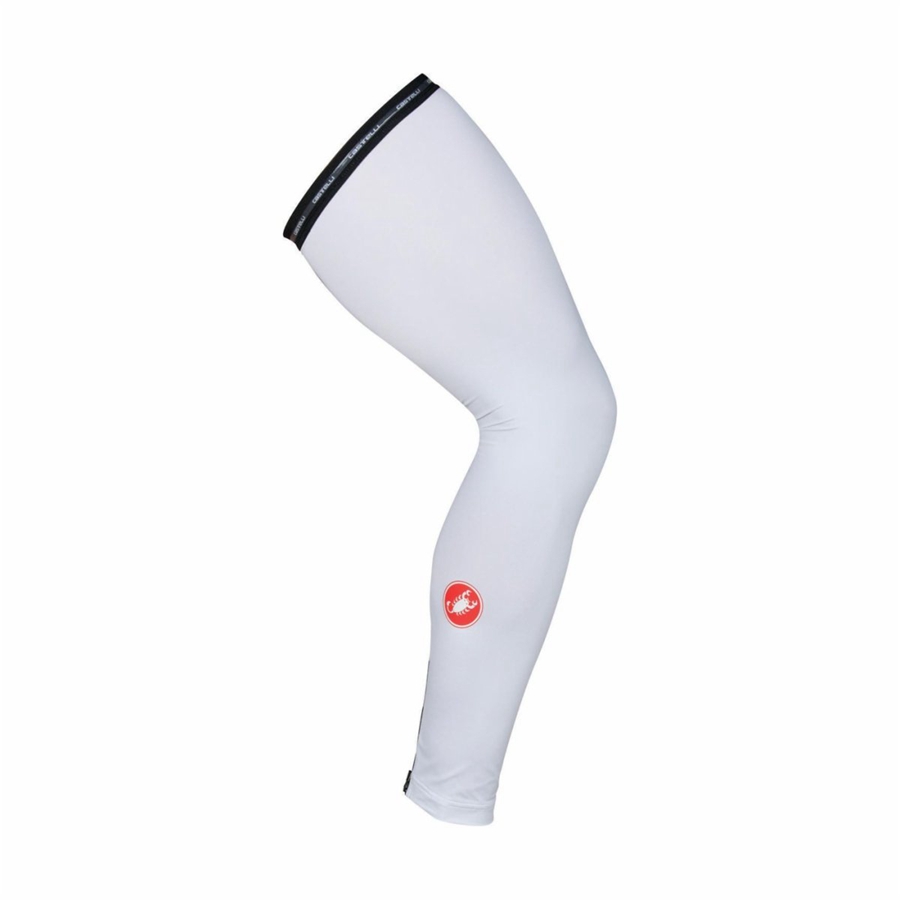 Jambière Castelli UPF 50 + LIGHT LEG SLEEVES Femme Blanche | FOBHM-8276