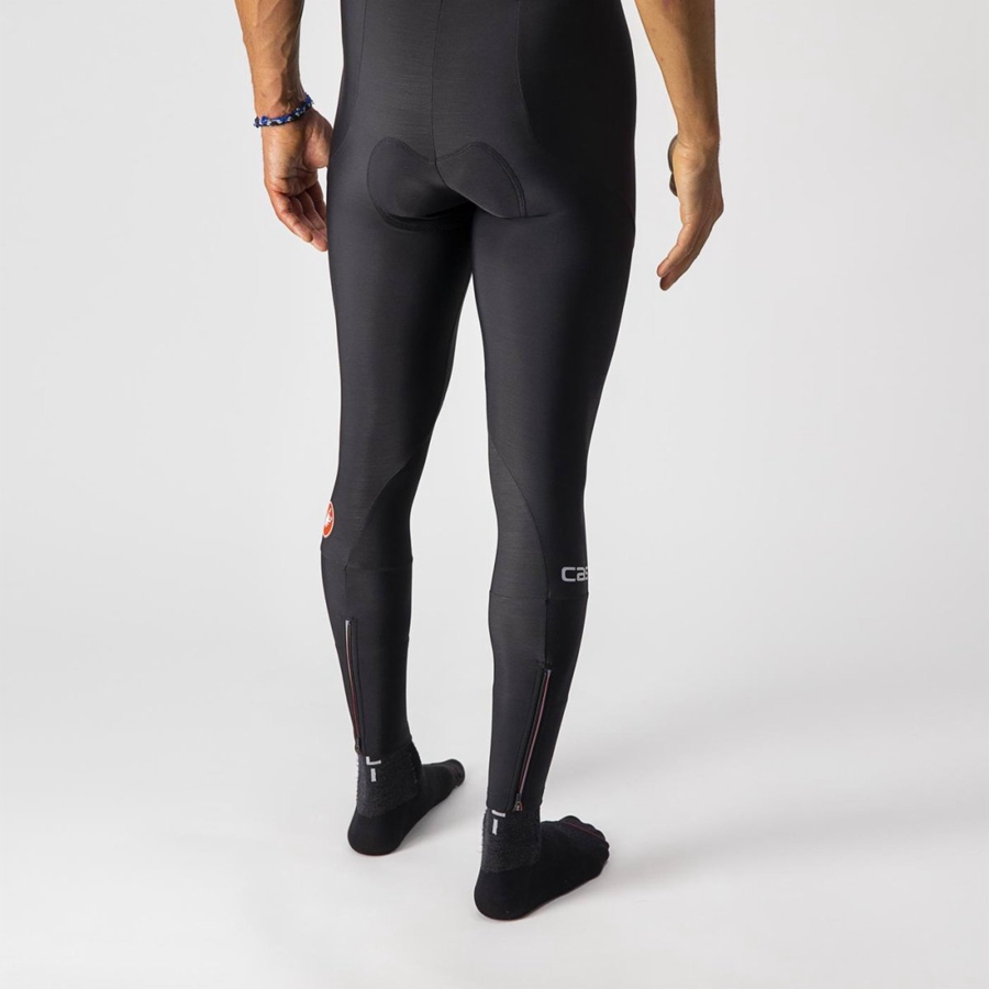 Leggings Castelli ENTRATA Homme Noir | GXOJB-6907