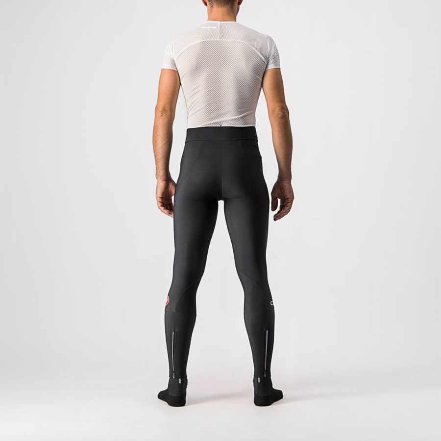 Leggings Castelli ENTRATA NO PAD Homme Noir | KDQON-4829