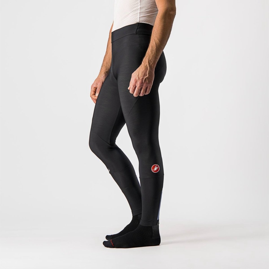 Leggings Castelli ENTRATA NO PAD Homme Noir | KDQON-4829