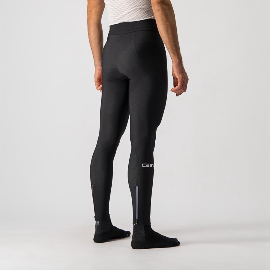 Leggings Castelli ENTRATA NO PAD Homme Noir | KDQON-4829