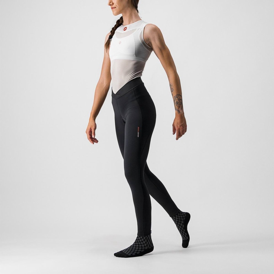 Leggings Castelli MENO WIND W Femme Noir | YNLXM-3817