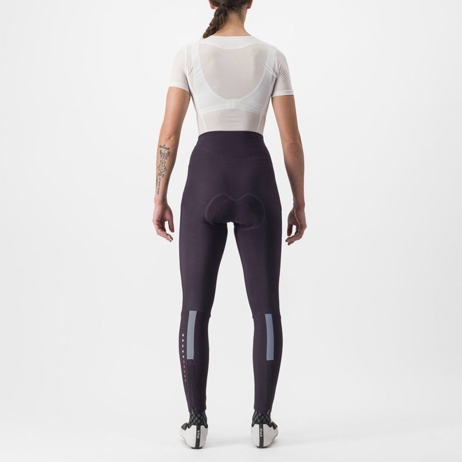 Leggings Castelli SORPASSO RoS W Femme Argent | GHCSI-9817