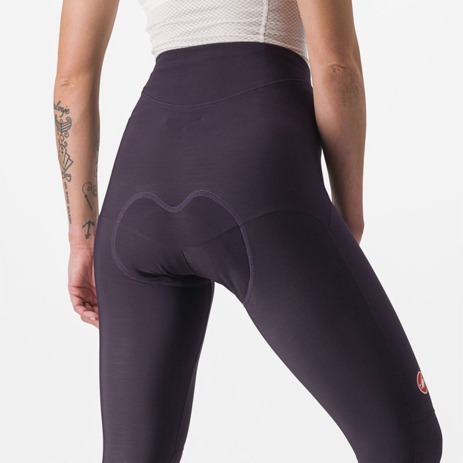 Leggings Castelli SORPASSO RoS W Femme Argent | GHCSI-9817