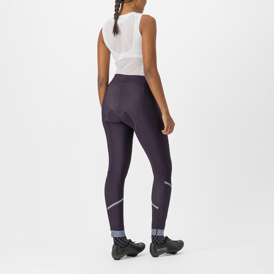 Leggings Castelli VELOCISSIMA THERMAL Femme Argent | ILPOE-8165