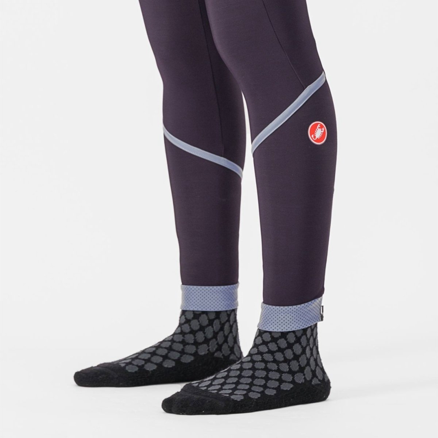 Leggings Castelli VELOCISSIMA THERMAL Femme Argent | ILPOE-8165