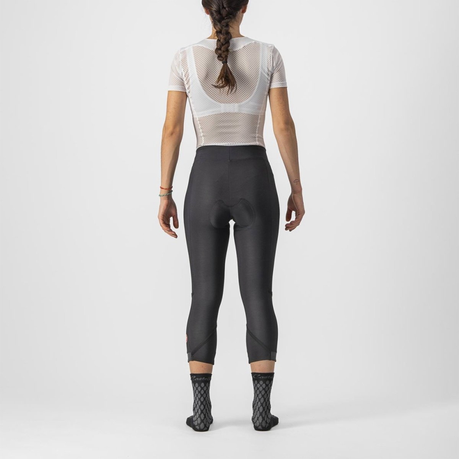 Leggings Castelli VELOCISSIMA THERMAL KNICKER Femme Noir Noir | XZPEN-3680