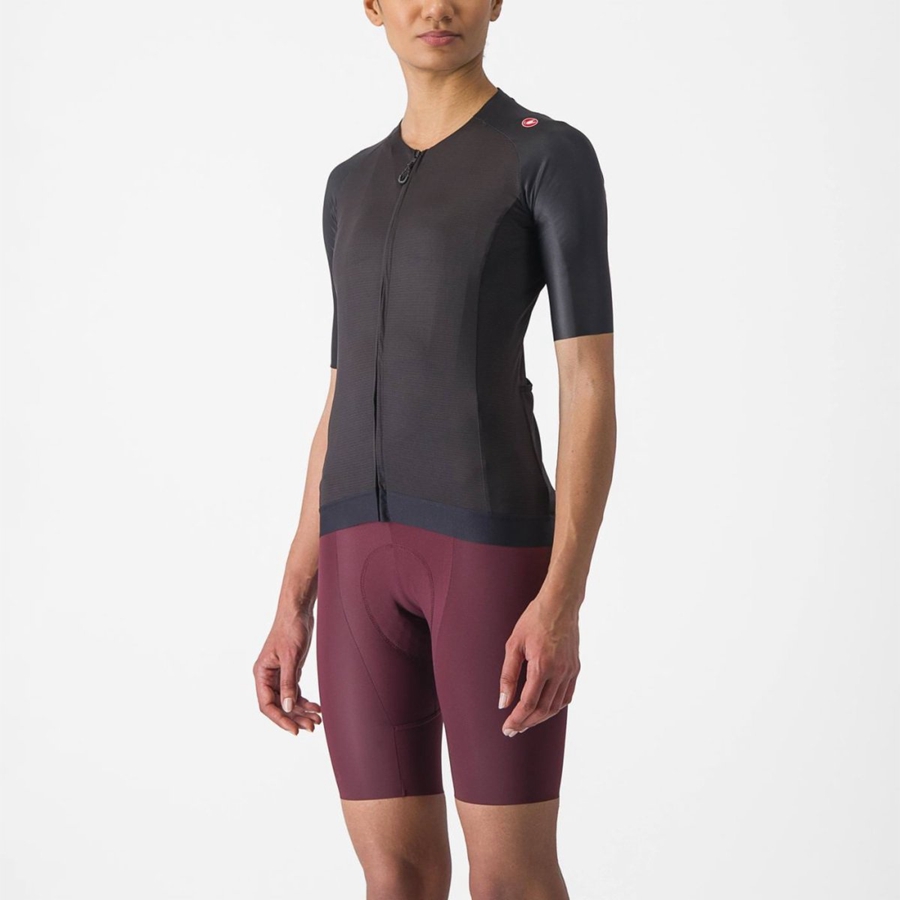 Maillot Castelli AERO PRO 7.0 W Femme Noir | CSKHW-1609