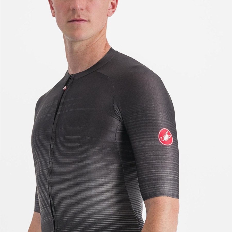 Maillot Castelli AERO RACE 6.0 Homme Noir | QIDFR-3478