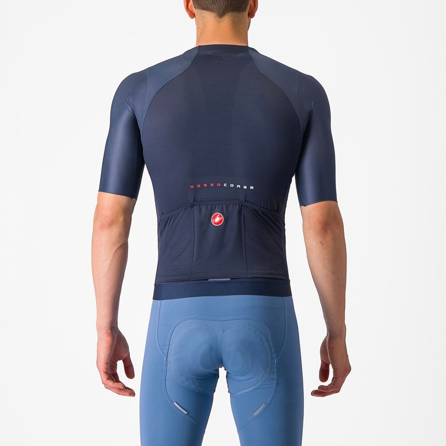 Maillot Castelli AERO RACE 7.0 Homme Bleu | IJTPG-6205